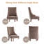 Ensemble de 2 chaises d'appoint et de salle à manger Modern-2097617340-2097617219