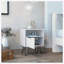 Jacara metal bedside table-1042422833