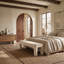 Bellisima Channel Tufted Bench-2040377002