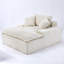Canapé à coussin 51 po: deux coussins et un dossier