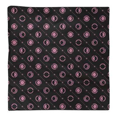 Serviette de coton deux couleurs en lune à phases Noira Gothard