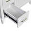 Meuble-lavabo de 30 pouces avec lavabo en céramique, tablette réglable, porte à fermeture en douceur-435036476