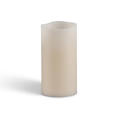 Vanilla Scented Flameless Pillar Candle