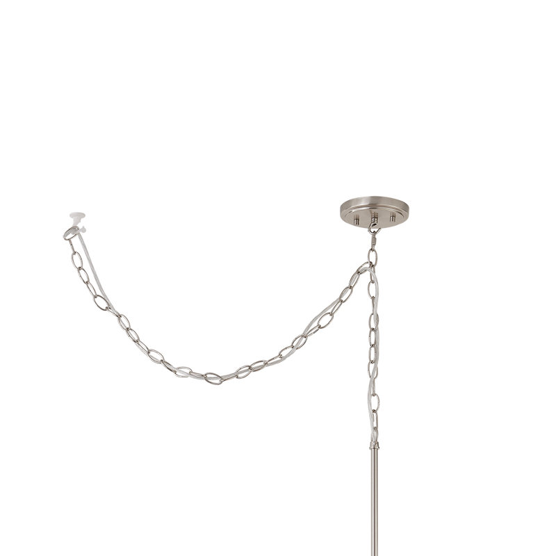 Graysea Pendant, Brushed Nickel