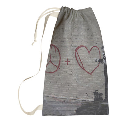 Fabric Laundry Bag with Handles
