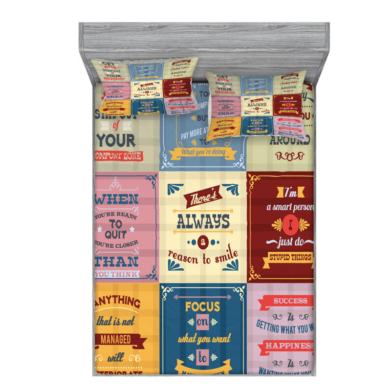 Microfiber Sheet Set, Full Sheet Set with Fitted Sheet