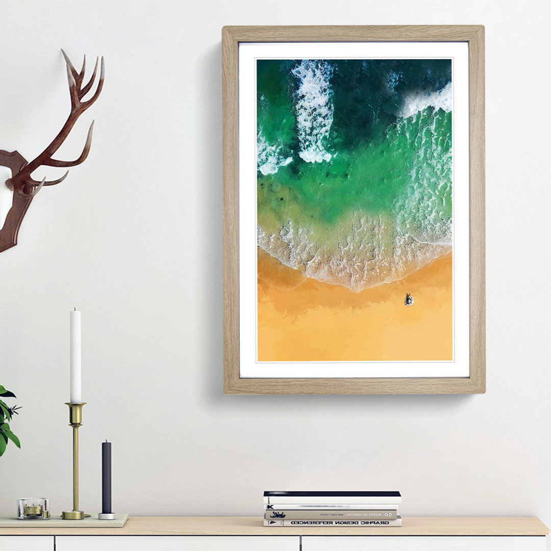 On the Gold Coast of Australia - Picture Frame Graphic Art Print