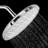 Kingston Brass Slenderain 10-Inch Round Rainfall Shower Head-124266937