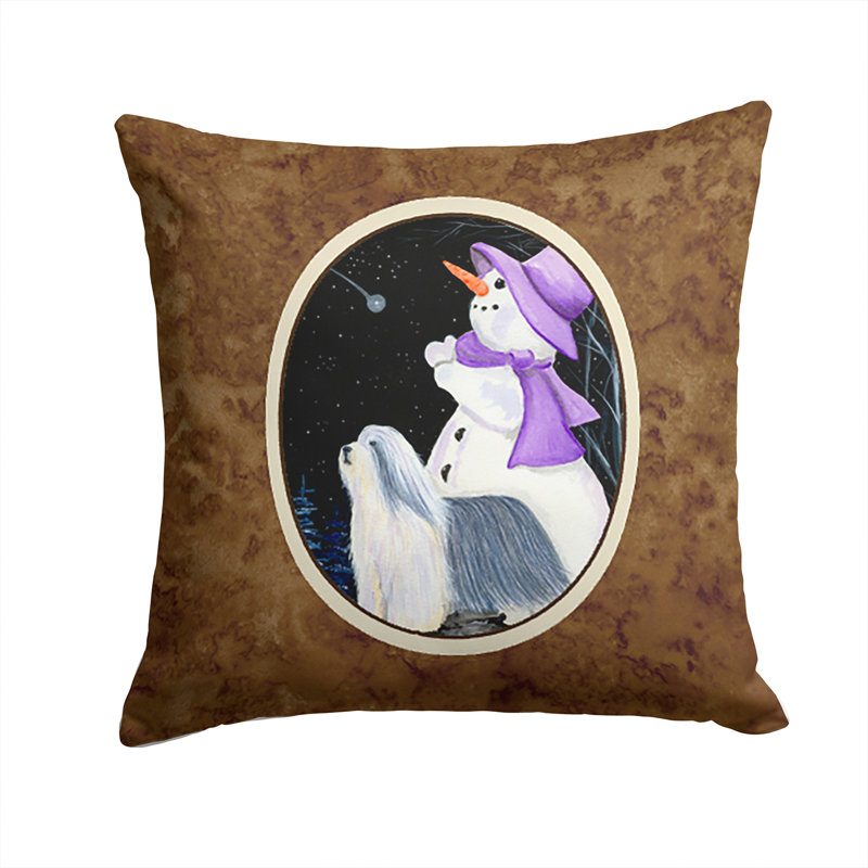 Coussin Snowman
