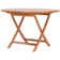 Java Outdoor Patio Folding Teak Wood Bistro Table