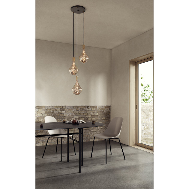 Voronoi II 3 - Light Pendant, Brass