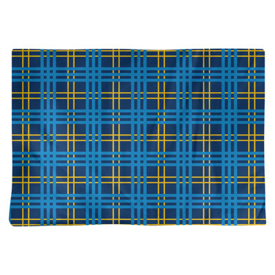 Polyester Plaid Rectangle Placemat