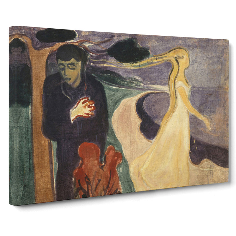 Separation by Edvard Munch - Wrapped Canvas, 35cm H x 50cm W x 3cm D