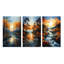 River Azure Bold - ensemble de 3 impressions-318108736-318108746