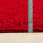 Red Modern Shaggy Rug, Plain Stain Resistant Easy to Clean Rug For Living Room, Dining Room, Bedroom, Kitchen-606336228