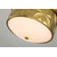 Epsilon Aged Brass Flushmount-2114557882