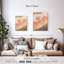 Simple coucher de soleil sur toile-1789944176