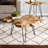 Loredana Solid Wood Top Coffee Table