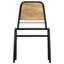 Paloalto 45cm H Metal Side Chair in Brown