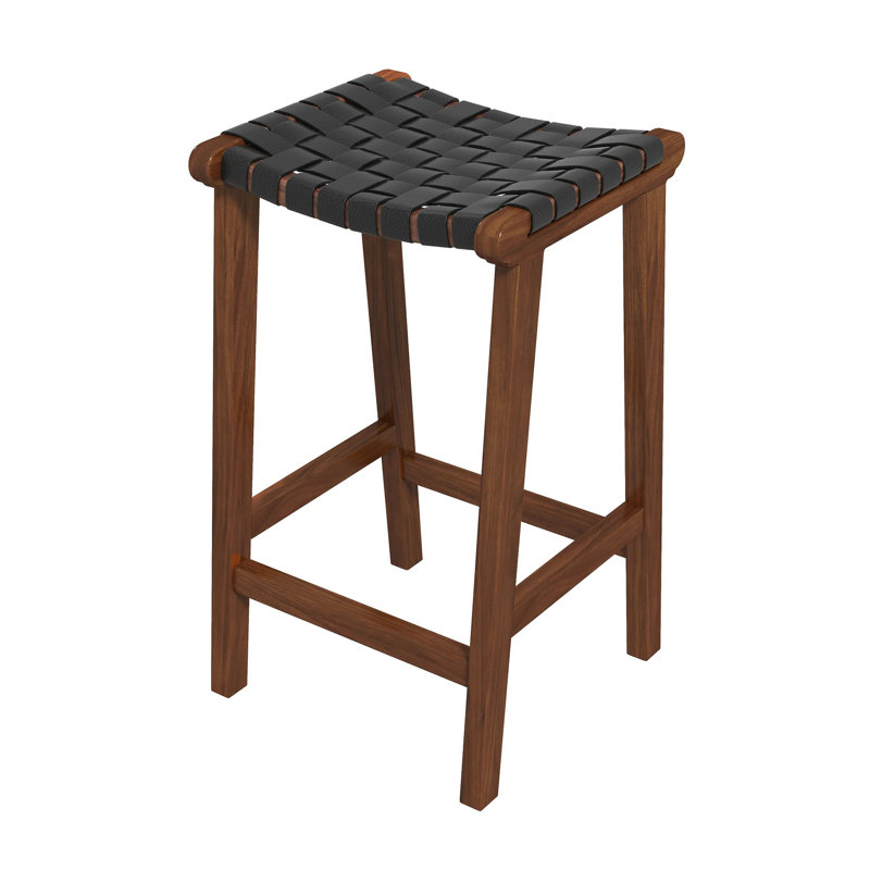 Tabouret de bar 29 po James, Noir, Tabouret de bar (siège d'une hauteur de 29 po)