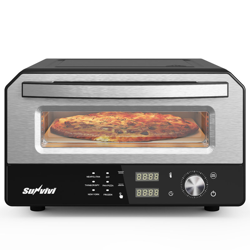 Electric Indoor Pizza Oven With 6 Presets