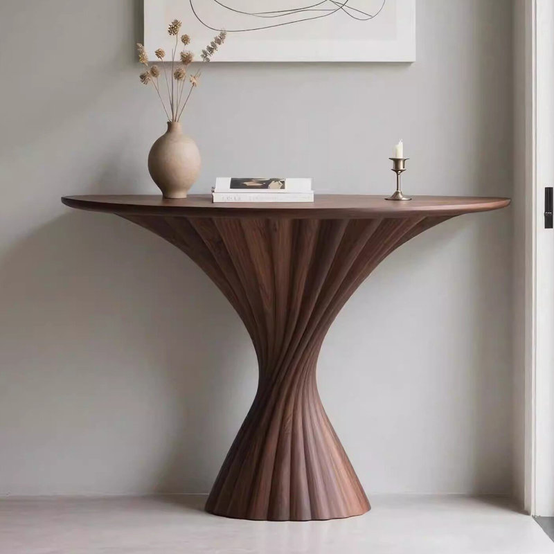 Console de style chinois simple et élégante, H 35,4 po x l 39,4 po x P 15,7 po