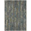 Tapis tissé à la machine en noir / or Southwestern-71017177