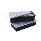 Large Ice Cube Trays With Lid,2 Pack Stackable Large Ice Cube Moulds Make 16 Big Square Ice Cubes,Easy Release Silicone Ice Cube Tray For Cocktails,Whiskey,Soups And Frozen Treats