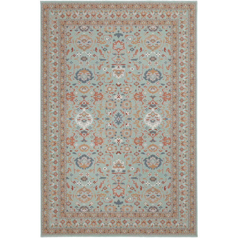 Caseylee Oriental Wool Area Rug, Rectangle 80 x 160cm