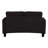 60" Wide Square Arms Upholstered Loveseat with Cup Holders and Pockets-838878158