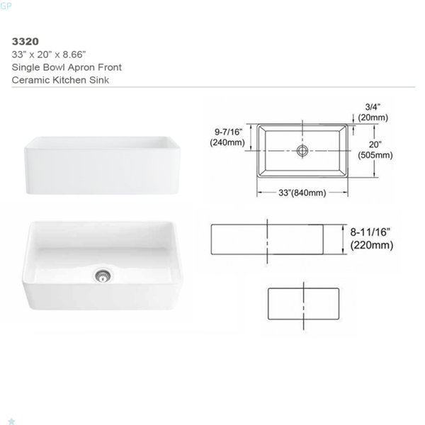 Dimensions du produit