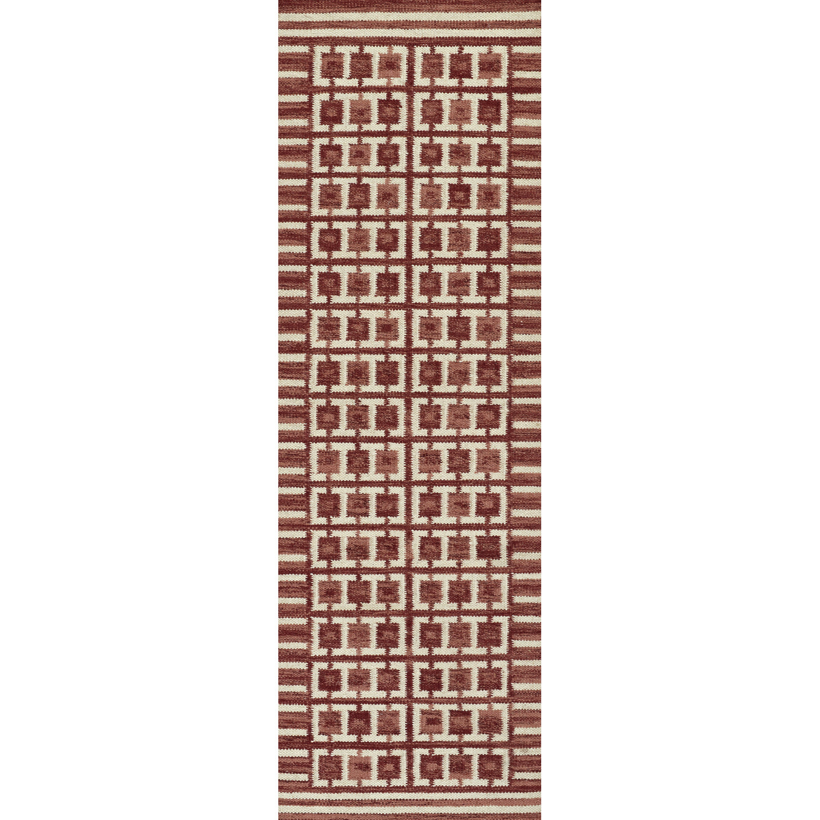Freya Scandi Hand Woven Wool Rug, Runner 2'6" x 8'