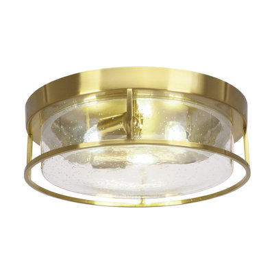 Plafonnier encastré, avec verre
