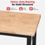 Banc de travail avec rangement Établis de garage réglables de 60 pouces avec tablette sous la table, panneau perforé, prises de courant