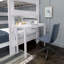  Lit superposé en L en bois massif avec bureau Doyle-813233475-813233472