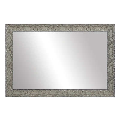 Vanhoose Wood Framed Mirror with Safety Backing Ideal for Bathroom / Vanity Mirror