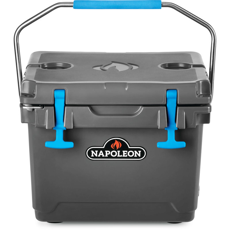 Napoleon Cooler Box with Bottle Opener - 55220 - 15 Litre Capacity, Quick Drain Release Valve