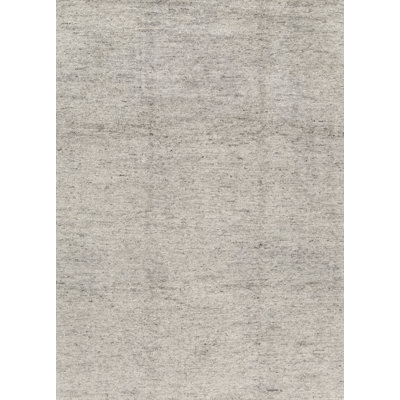 Wool Area Rug in Gray
