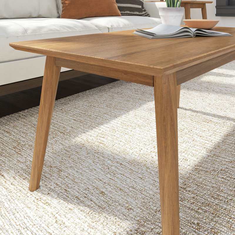  Table basse Leaford, Pécan, H 17,75 po x L 40,25 po x l 20 po