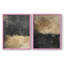 ABSTRACT Series CCCCXXI - Impression encadrée de qualité supérieure - prête à être accrochée - aucun clou requis - aucun clou requis