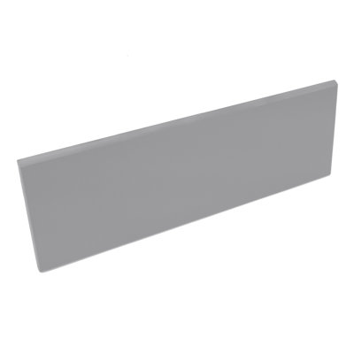 True Story 12'' L x 4'' W Porcelain Throughbody Bullnose Tile Trim
