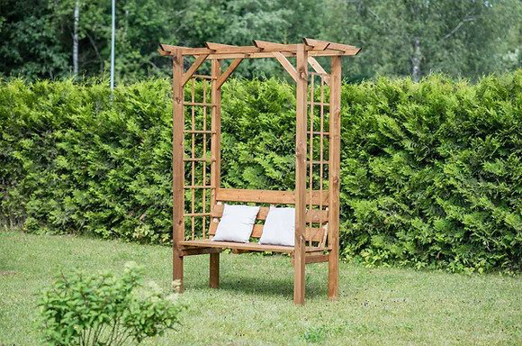 Ullery Solid Wood Pergola
