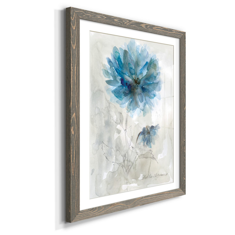 " Soft Peonies II ", Grey, 37.5" H x 27.5" W x 1" D