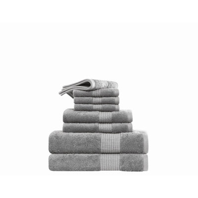 Cotton and TENCEL 8 Piece Towel Set