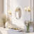 Camorah Frameless Wall-Mounted Round Beveled Bathroom Vanity Mirror-1348941125