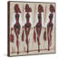 « grenat creation »-« floater », impression sur toile-25672114