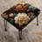 Rustic Brocade Elegance Victorian Pattern IV - Floral Rectangle Ottoman