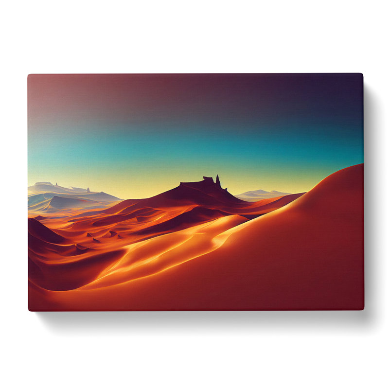 Charming Desert - Wrapped Canvas, 35cm H x 50cm W x 3cm D