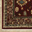 Tapis rouge / noir Oaklynn-365649789