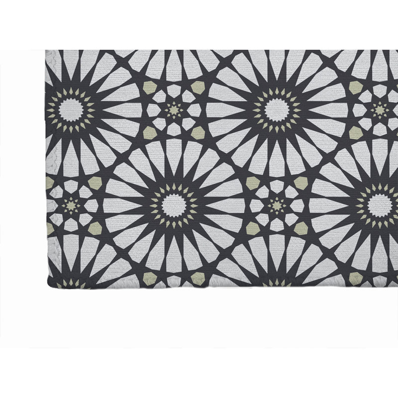 Tapis de bureau léger Sylvia, L 60 po x P 84 po, Gris anthracite